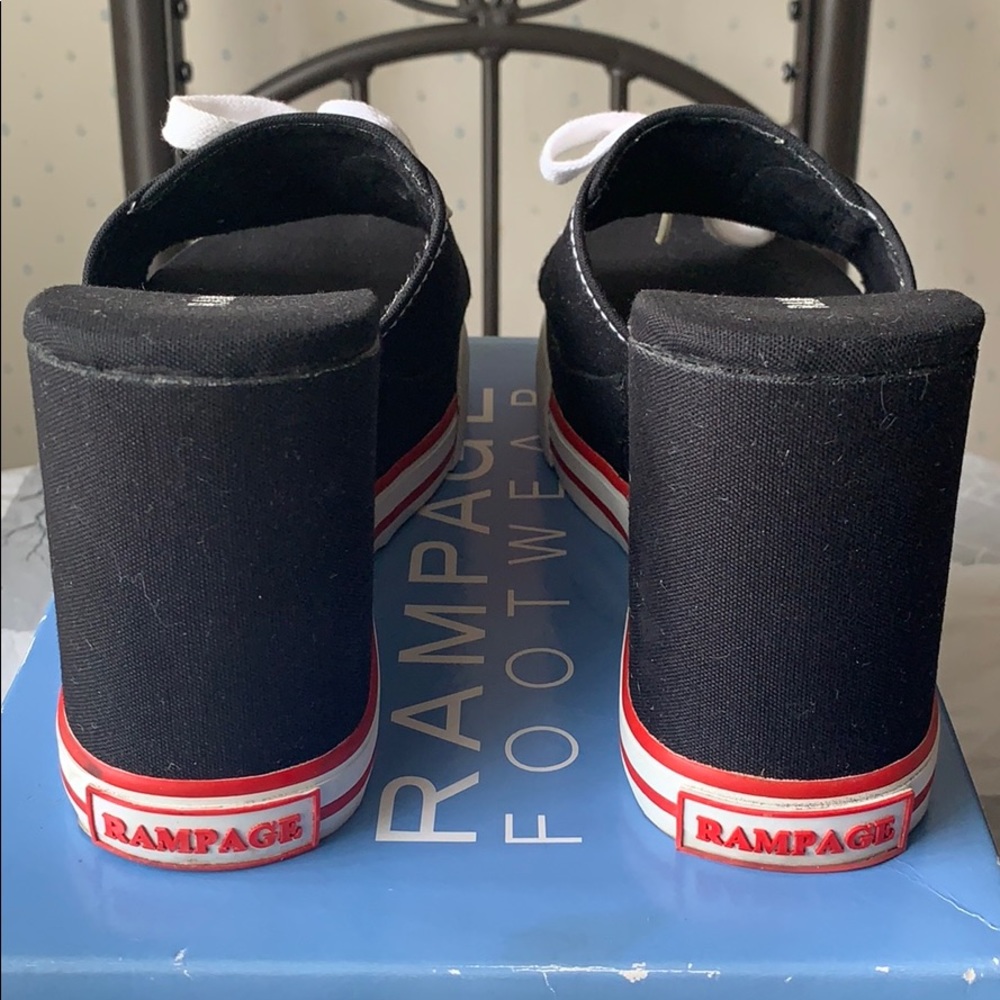 Rampage Patriot Open Toe Wedges Size 6M - Picture 4 of 8